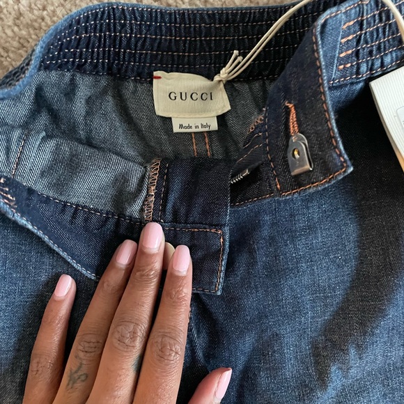 Gucci band jean Shorts - Picture 2 of 3